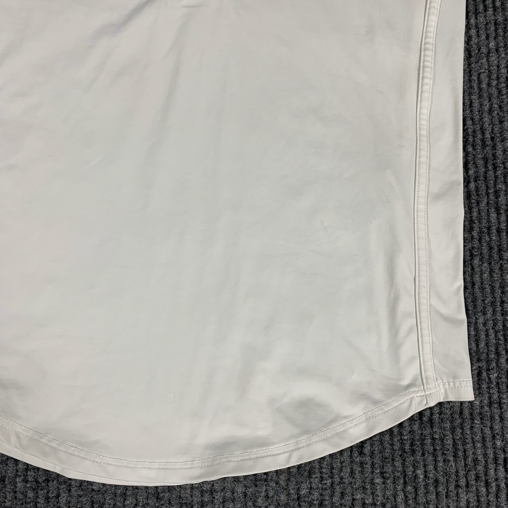 Greyson Top Womens S mall White Quarter Zip Sleeveless Performance Golf Stretch - Picture 8 of 12
